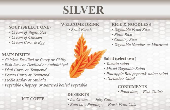Silver Menu